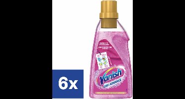 Vanish Oxi Advance Gel Pink Gold Multi Power - 6 x 750 ml