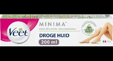 Veet - Minima Ontharingscrème - Droge Huid - 200 ml
