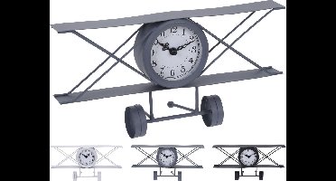 Klok Vliegtuig Model Metaal 3 Assortie Kleur