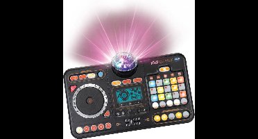 VTech Kidi DJ Mix – 10-in-1 DJ-mengpaneel met launchpad, jog-Wheel en vele effecten voor het bewerken van de muziek – voor kinderen van 6 tot 12 jaar