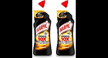 2 x Harpic PowerPlus - Toiletreiniger - Gel - Original - 750 ml - Bulkverpakking - 2 stuks