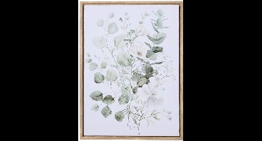 Ingelijst schilderij met plantenmotief EUCALY