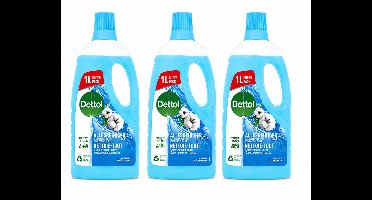 Dettol Allesreiniger Power & Fresh - Katoenfris - 1L x3