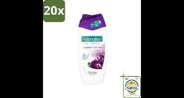 20 x Palmolive Naturals - Douchecrème - Onweerstaanbaar Zacht - 250 ml - Grootverpakking - Douchegel Orchidee Melk - Hydraterende Douchegel - Verzorgende Douchegel - Douchegel Voor Gevoelige Huid - Douchegel Voor Alle Huidtypes