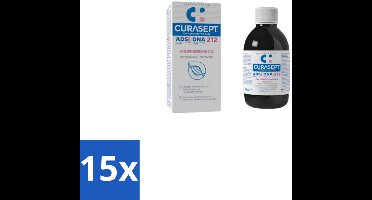 15 x Curasept – Mondspoeling – ADS DNA 212 CHX 0,12% – 200 ml - Mondspoeling - Chloorhexidine - Tandvlees - Tandplak - Mondhygiëne