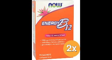 2x Now Energy B12 2000 Mcg (75 Zakjes)