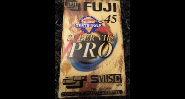 Fuji Super VHS Pro 45 Compact Videocassete