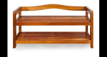 Casaria Schoenenrek 74x26x42cm - 80kg laadvermogen – Donkerbruin