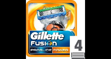 Gillette Fusion ProGlide Power - 4 Stuks - Scheermesjes