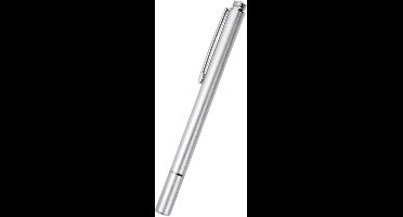 DrPhone - SX Pro V5 Premium Stylus Pen Precisie Disc Capacitief - Geschikt voor Tablet en Smartphone - Zilver