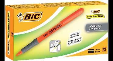 Fluoriscerende Markeerstift Bic 811933 Oranje