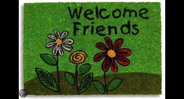 Hamat Deurmat Welcome friends 40x60cm