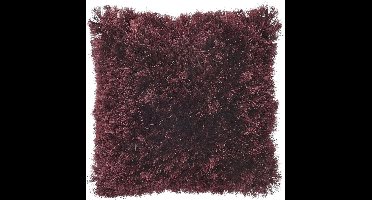 Dutch Decor Kussenhoes Calla 45x45 Cm Aubergine