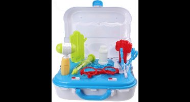 Free And Easy Speelkoffer Doktersset Wit 20-delig