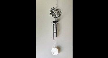 Nature's Melody Windgong Windorgel Victorian Tunes Victoriaanse deuntjes Sun face Zon 45cm