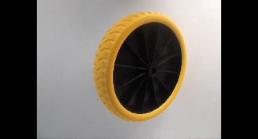 Kruiwagenwiel Anti-Lek 400-8, hoogte 38cm, NOOIT MEER LEK, Zonder As