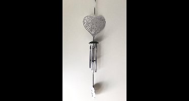 Nature's Melody Windgong Windorgel Victorian Tunes Victoriaanse deuntjes heart hart 45cm