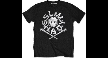 Eminem - Shady Mask Heren T-shirt - L - Zwart