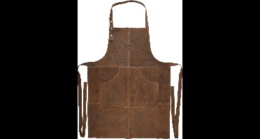 Barbecue schort leer - Bruin