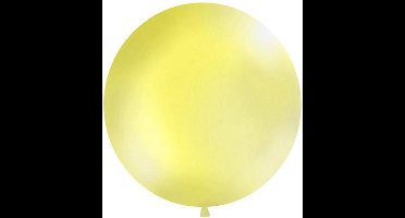 1 meter grote jumbo ballonnen Geel