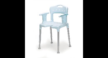 Swift douchestoel - blauw - Etac
