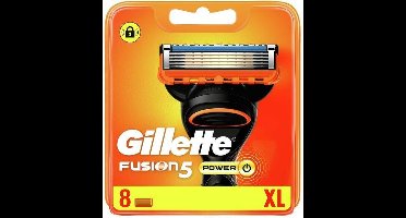 Gillette Fusion 5 Power - Scheermesjes - 8 Stuks