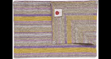 TINT TAFELLOPER 50X150 STRIPED SATIN MIEL