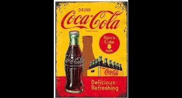 Nostalgic Art - COCA COLA - Bottles - Magneet - 6 x 8 cm