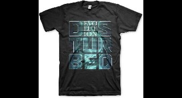 Disturbed - Evolution Heren T-shirt - M - Zwart