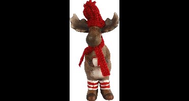 White Label Rendier Aïlo 24 Cm Keramiek Bruin/rood