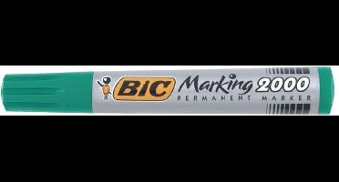 Bic Permanentmarker 2000 Groen Pk/12.