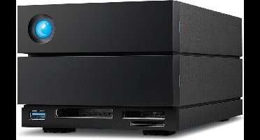 LaCie 2BIG DOCK disk array 16 TB Desktop Zwart