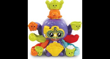 VTech Spetterpret Badoctopus - Badspeeltjes - Badspeelgoed Baby - Rustgevende Melodietjes & Liedjes - Cadeau - Speelgoed 1 tot 5 Jaar