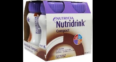 Nutridrink Compact Chocolade - 4 x 125 ml