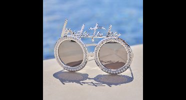 Ginger Ray - Ginger Ray - Bril Bride to Be - zilver met parels