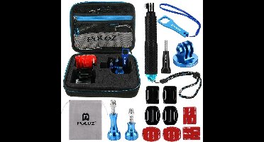 PULUZ 16 in 1 CNC-Metalen Accessoires Combo Kit voor GoPro