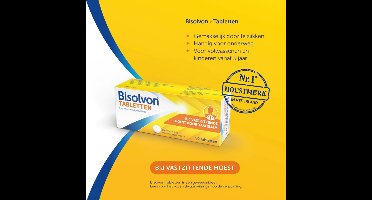 Bisolvon Tabletten Vastzittende Hoest - 3 x 50 tabletten