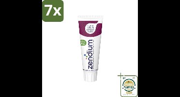 7 x Zendium - Tandpasta - Sensitive+ White - 75 ml - Grootverpakking - Tandpasta - Sensitive+ White - Zendium - Tandpasta Sensitive - Tandpasta Voor Gevoelige Tanden