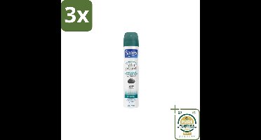 3 x Sanex – Deodorant Spray – Aluinsteen – 200 ml - Grootverpakking - Koffiezetapparaat - Koffiezetapparaat - Koffiezetapparaat