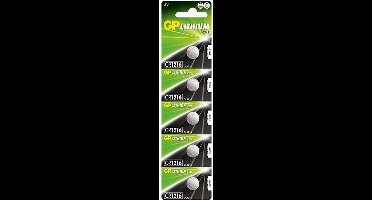 CR1216 Knoopcel batterijen 5 stuks GP