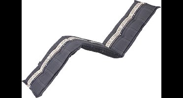 Madison ligbedkussen Madison garden 200x65 cm - grijs