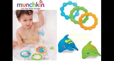Waaghalsdolfijnen - merk Munchkin - Badspeeltje - Baby