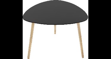 Atmosphera Tafel - Mileo - Zwart - Bijzettafel - 60x45cm
