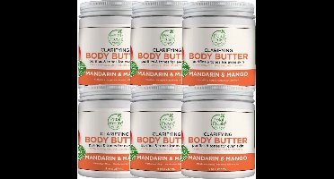 PETAL FRESH - Body Butter Mandarin & Mango - 6 Pak - Voordeelverpakking