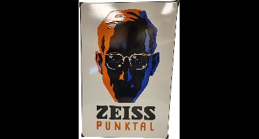 Zeiss Punktal Emaille Bord - 70 x 47 cm