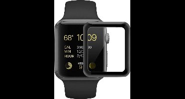 Screenprotector geschikt voor Apple Watch 40mm Series 4 - Full Screen Cover Volledig Beeld