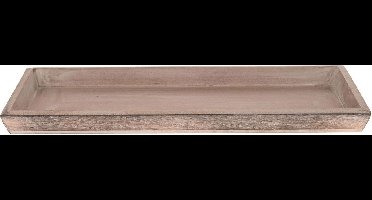 Decoratie Dijk Natural Collections Plateau Hout Antiek Grey-Wash 39 X 15 X 2,5Cm