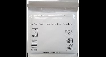 200 Luchtkussenenveloppen CD/21 180x165mm wit Filmar Classic