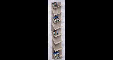 Houten wandplank Hangende plank Boekenplank Wandplank Deco plank Lansi Maxi