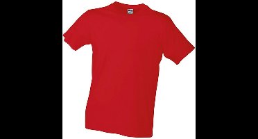 Daiber Heren Slim Fit T-Shirt (Rood)